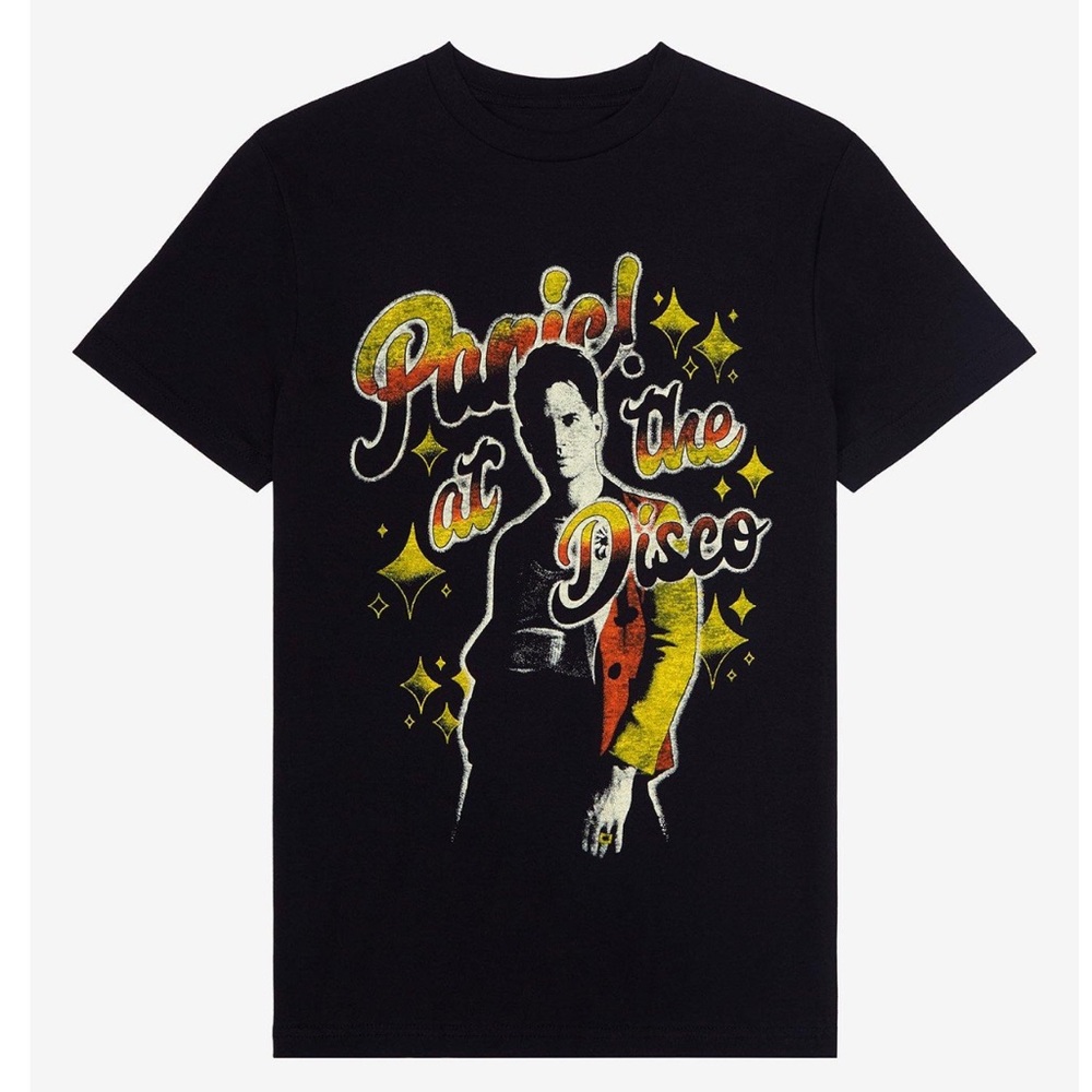 NWT Panic At The Disco Boyfr Fit T Shirt Women’s Large
